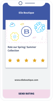 retailer app rating screenshot