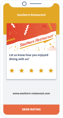 restaurant app rating screenshot 1