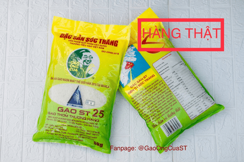 Gạo ST25 đối phó gạo giả, tem giả như thế nào?